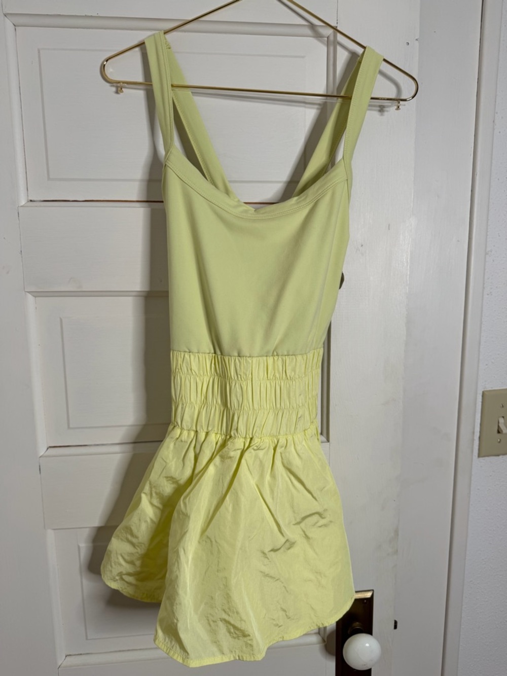 SHEIN Lemon Yellow Mini Dress